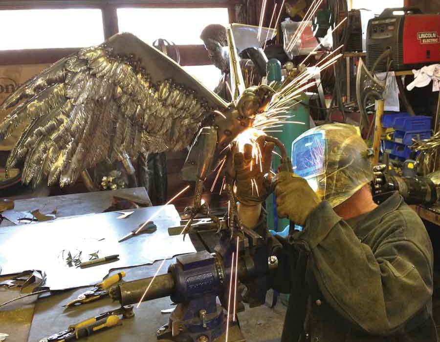 全球钣金新闻-金属制造狂:焊工制作动物的金属钣金-三亚敬轩现代农业管理有限公司 全球钣金新闻-金属制造狂:焊工制作动物的金属钣金-三亚敬轩现代农业管理有限公司